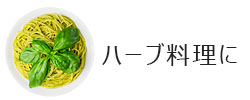ハーブ料理に